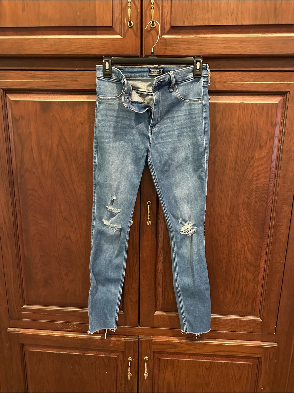 Abercrombie high rise jean leggings sz 28/6.